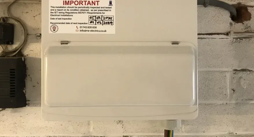 Fuse Board upgrade in Bicton - RW Electrics LTD