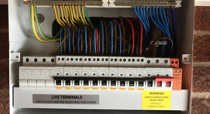 Fuse Board upgrade in Shrewsbury - RW Electrics
